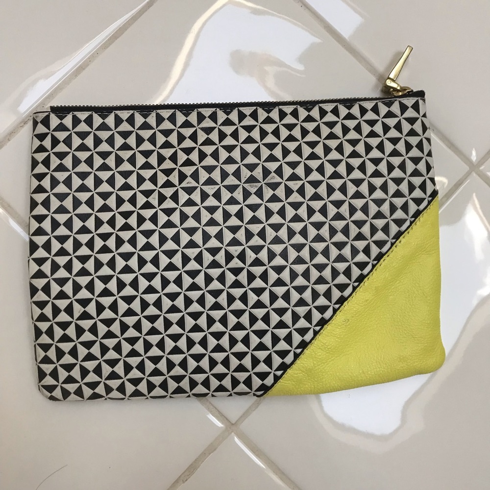 Colorblock J.Crew Pouch! - Picture 2 of 5
